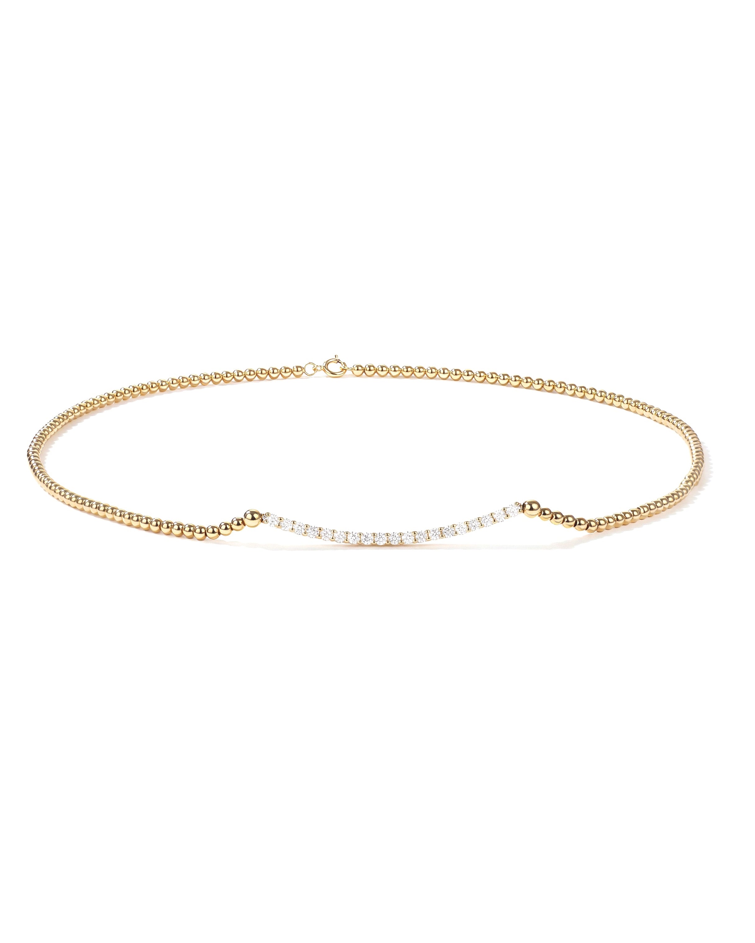 ArcRadiant Diamond Necklace