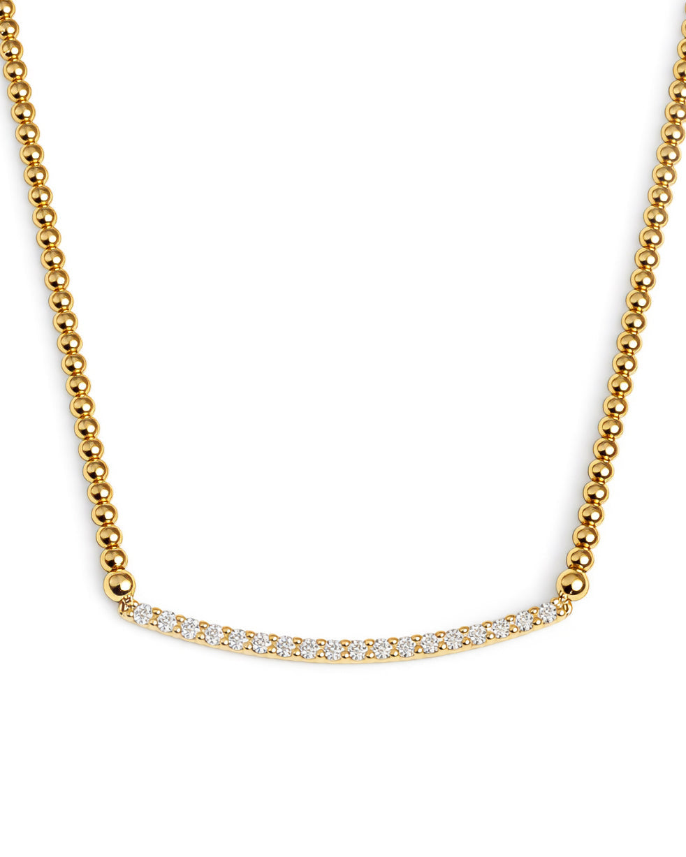 ArcRadiant Diamond Necklace