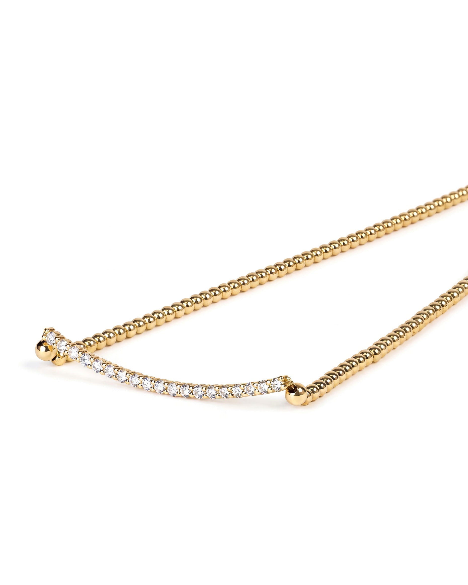 ArcRadiant Diamond Necklace