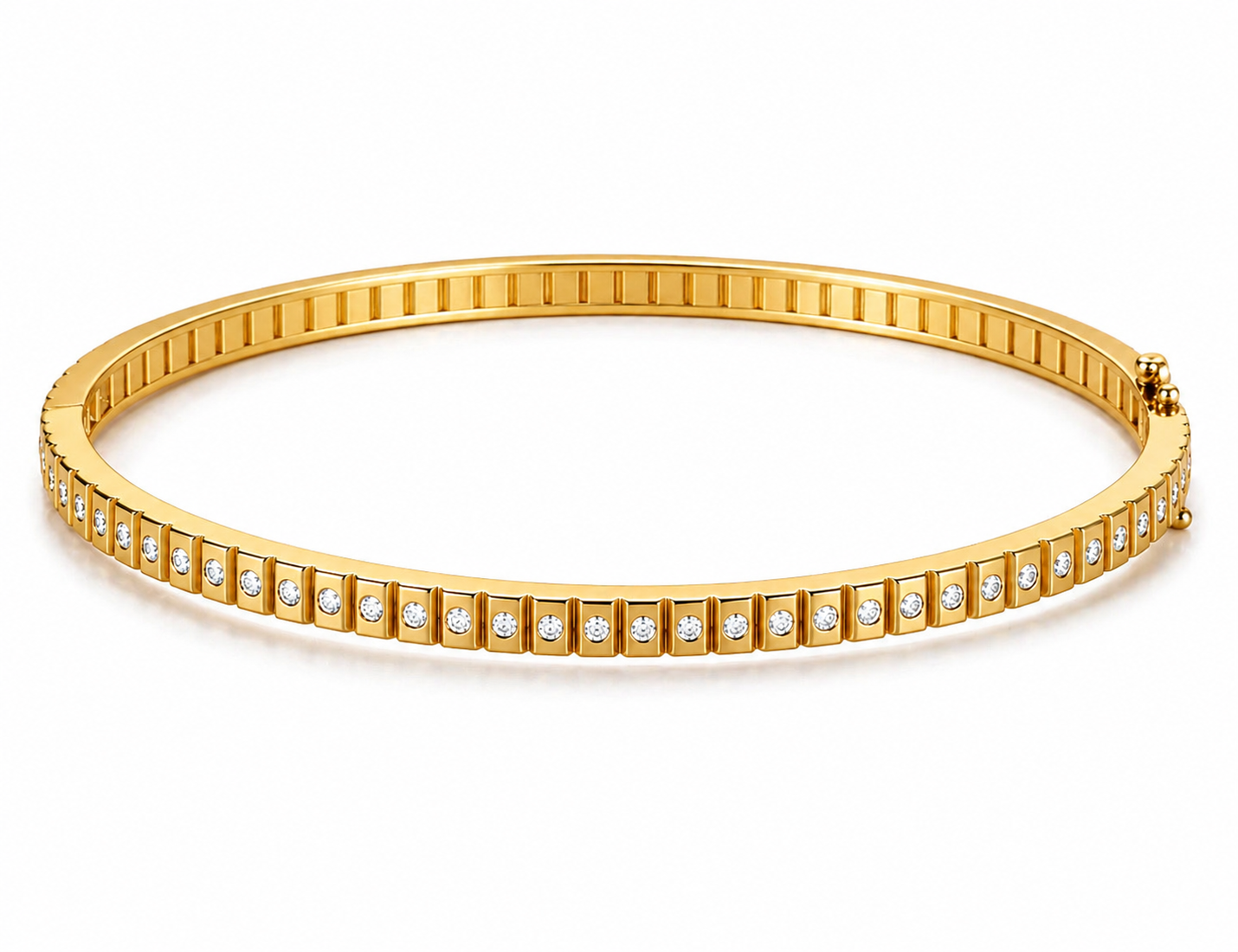 Elara Diamond Bangle