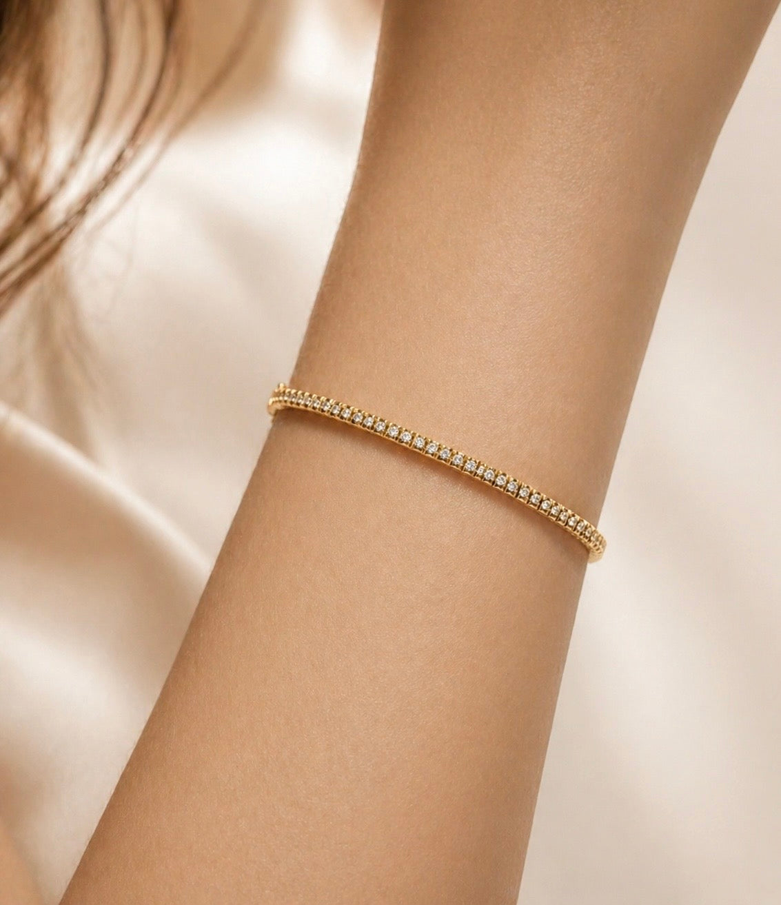 Elara Diamond Bangle