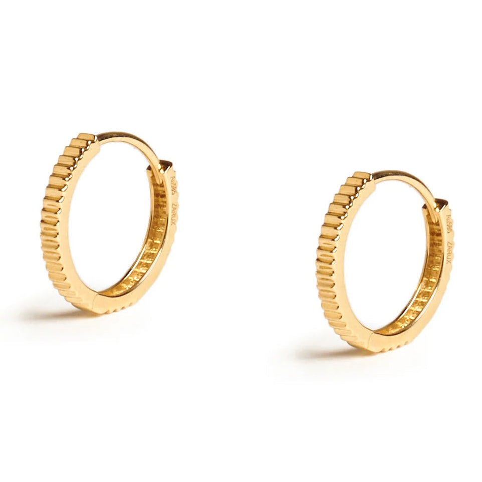 Golden Halo Hoops 2mm