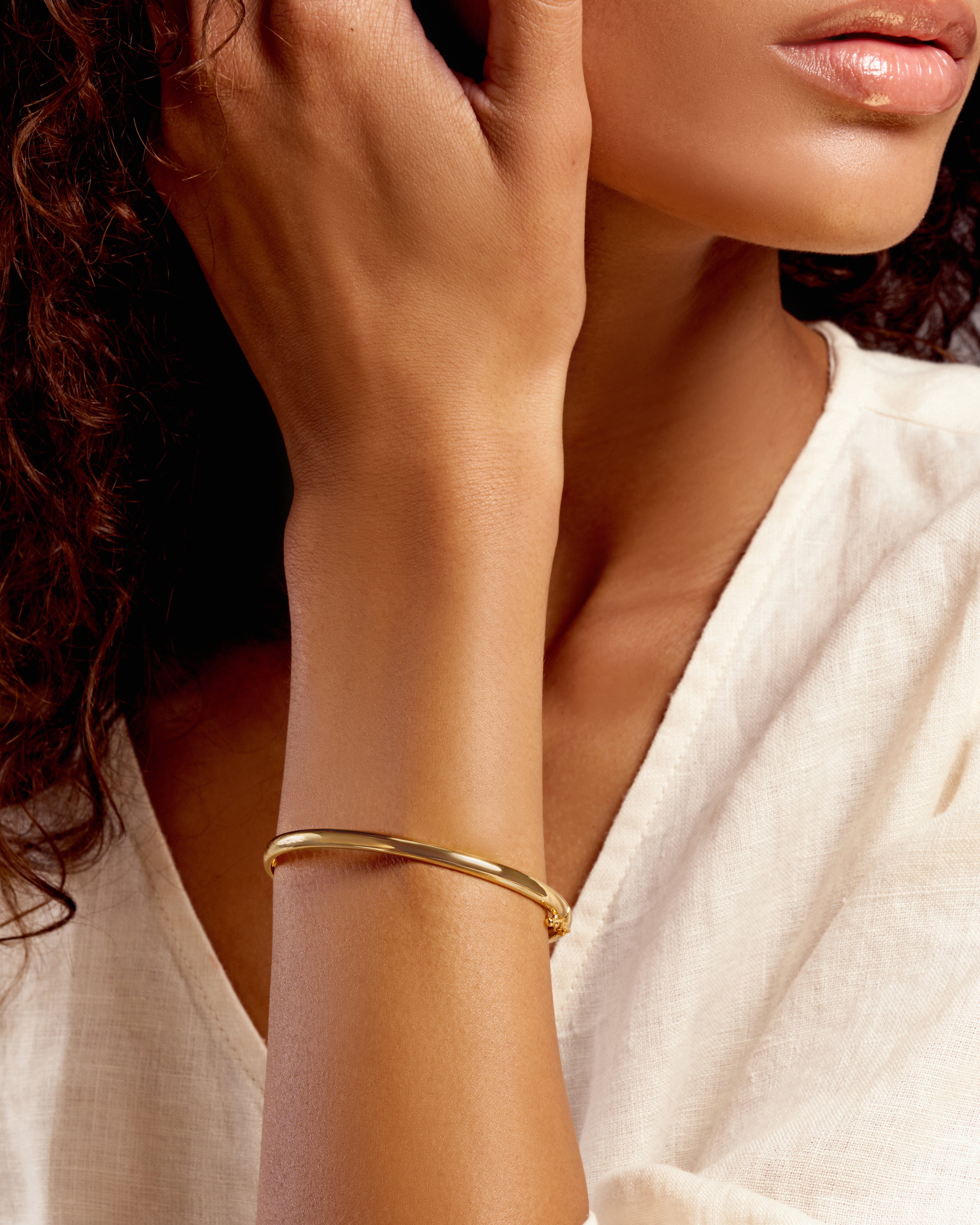 Lumière Gold Bangle