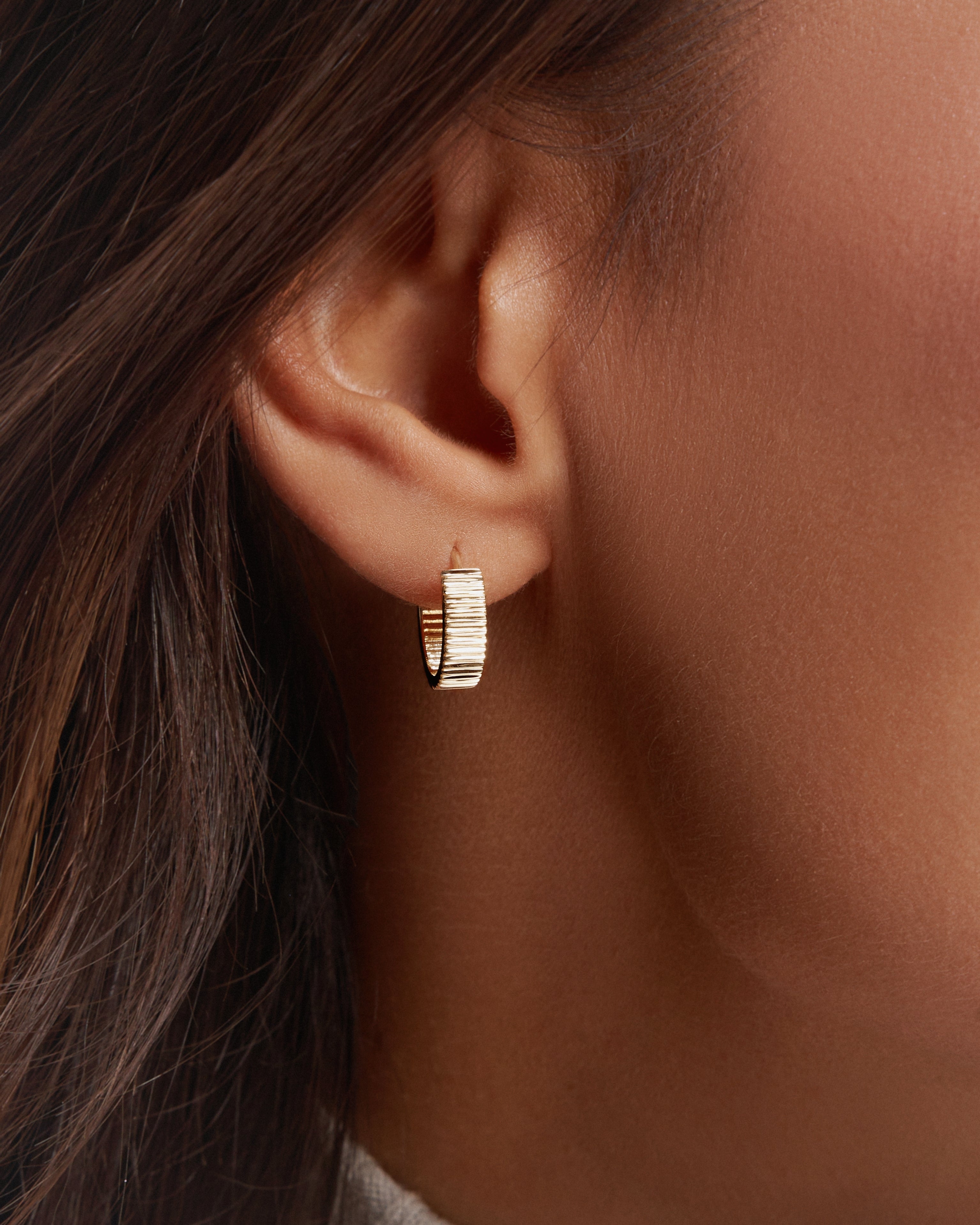 Golden Halo Hoops 4mm
