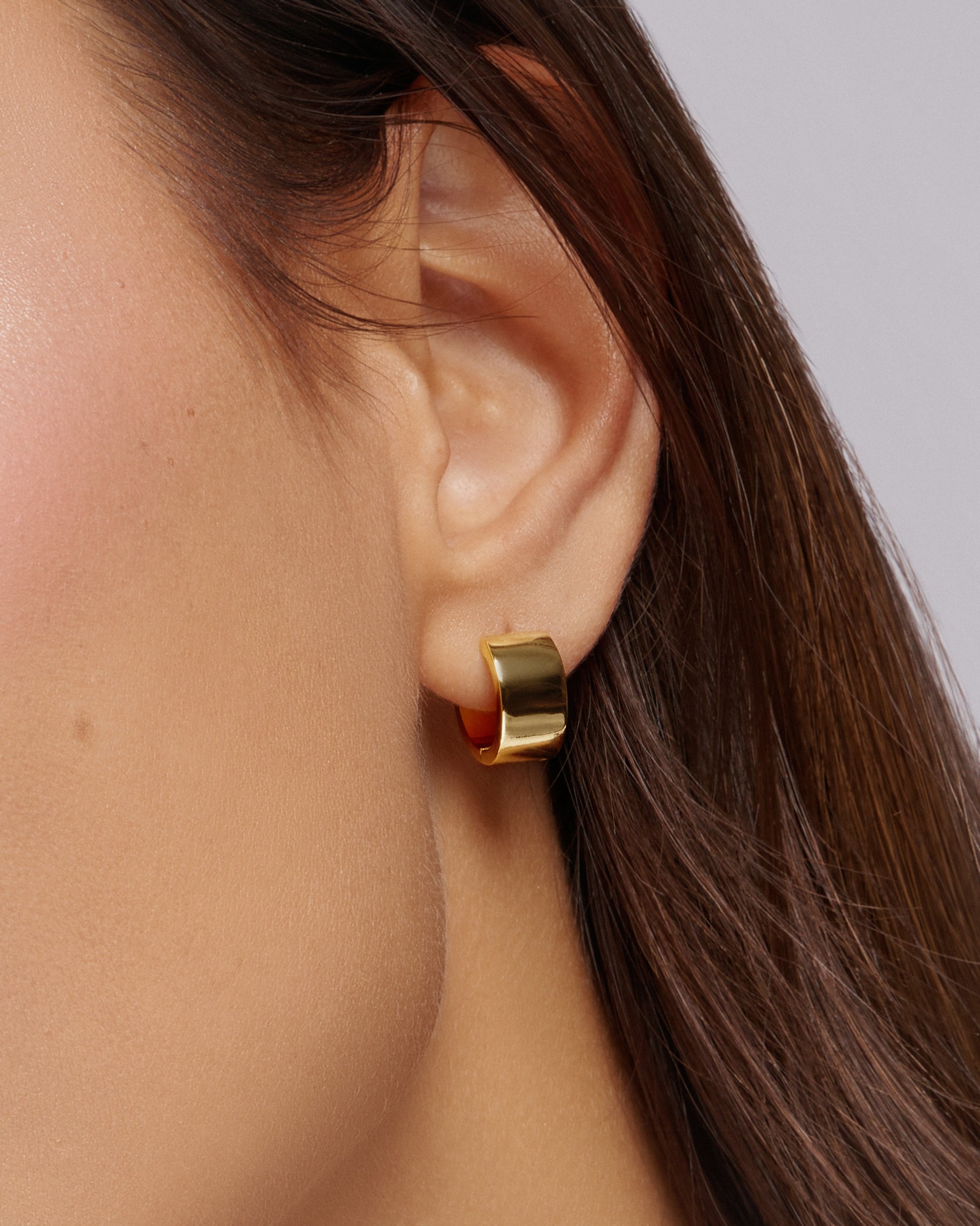 Aurelle Mini Hoop Earrings