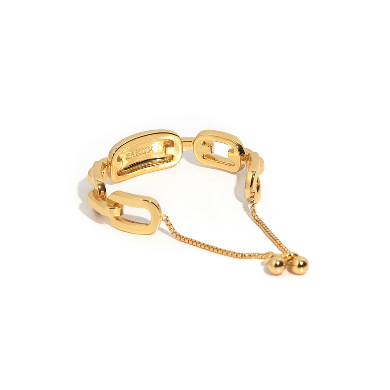 ZARUX - 20k Yellow Gold Vermeil Cuban Bracelet