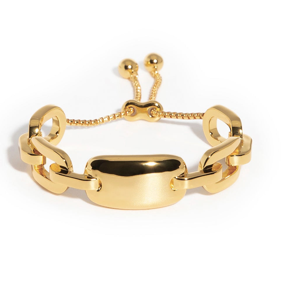 ZARUX - 20k Yellow Gold Vermeil Cuban Bracelet