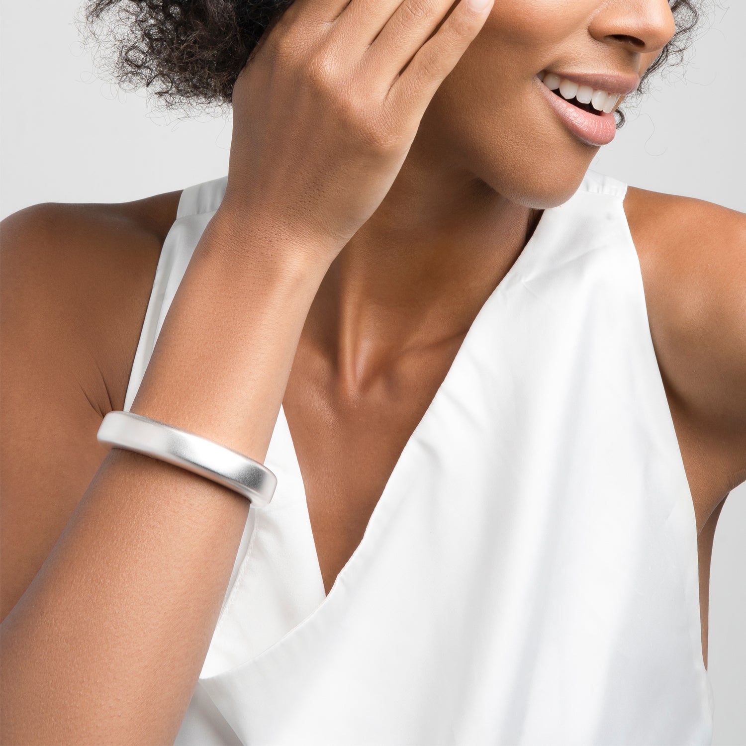 ZARUX - 18k White Gold Vermeil Bracelet
