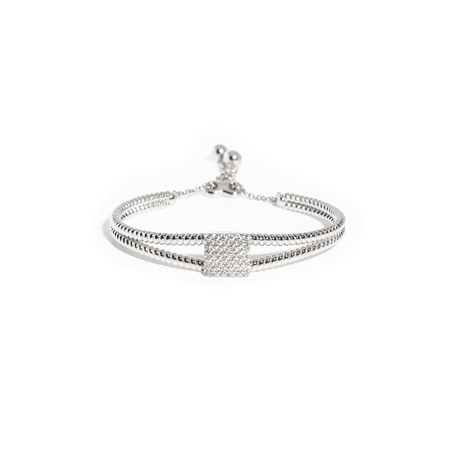 ZARUX - 18k White Gold Vermeil Bracelet