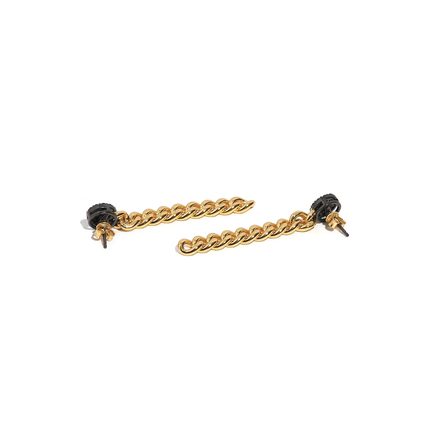 ZARUX - Black Onyx Drop Earrings