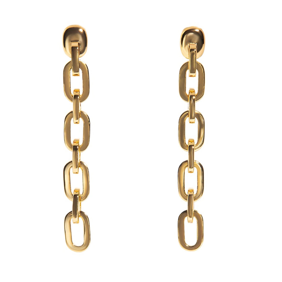 ZARUX - 20k Yellow Gold Vermeil Drop Earrings