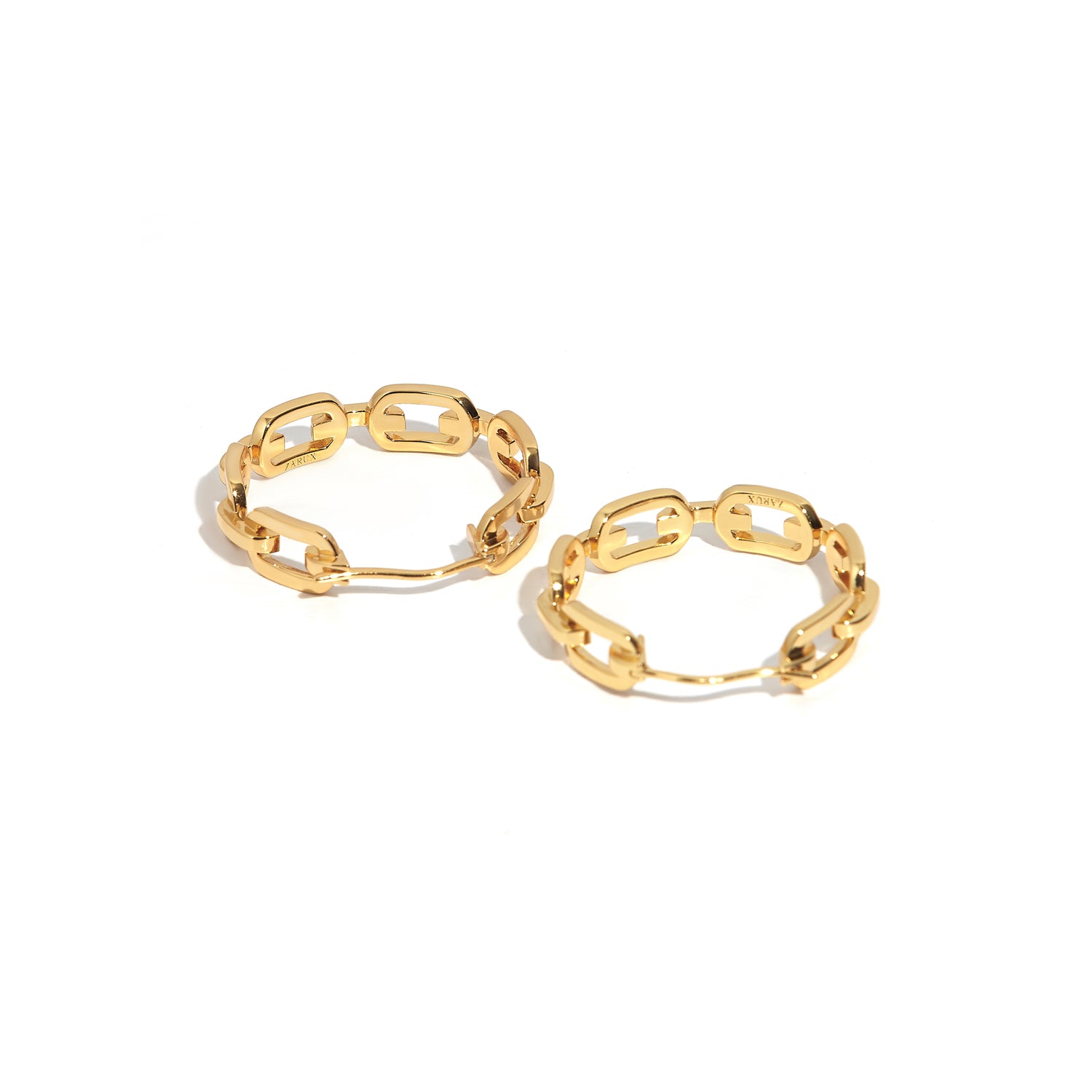 Modern Day Hoop Earrings