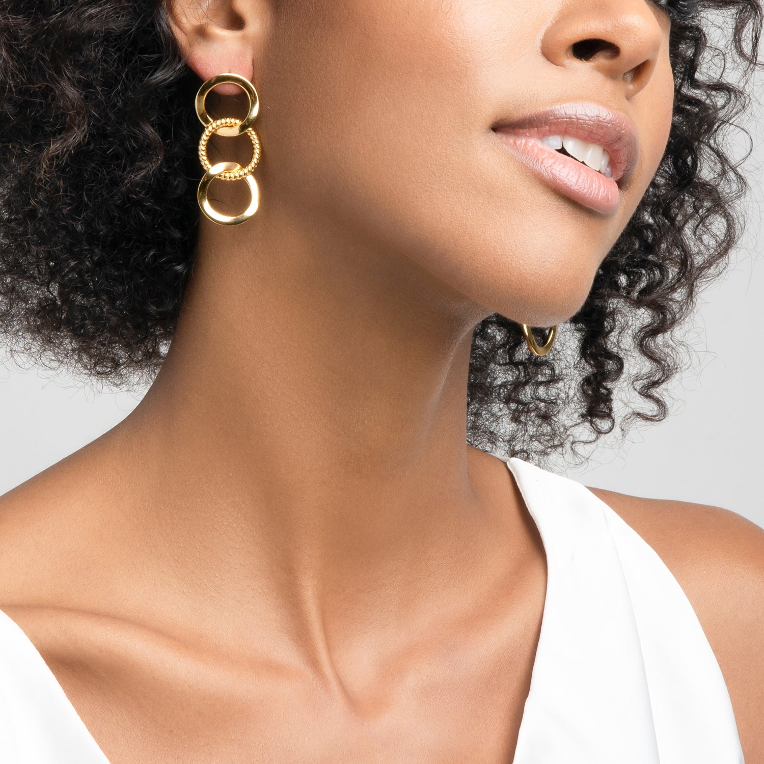 ZARUX - 20k Yellow Gold Vermeil Earrings