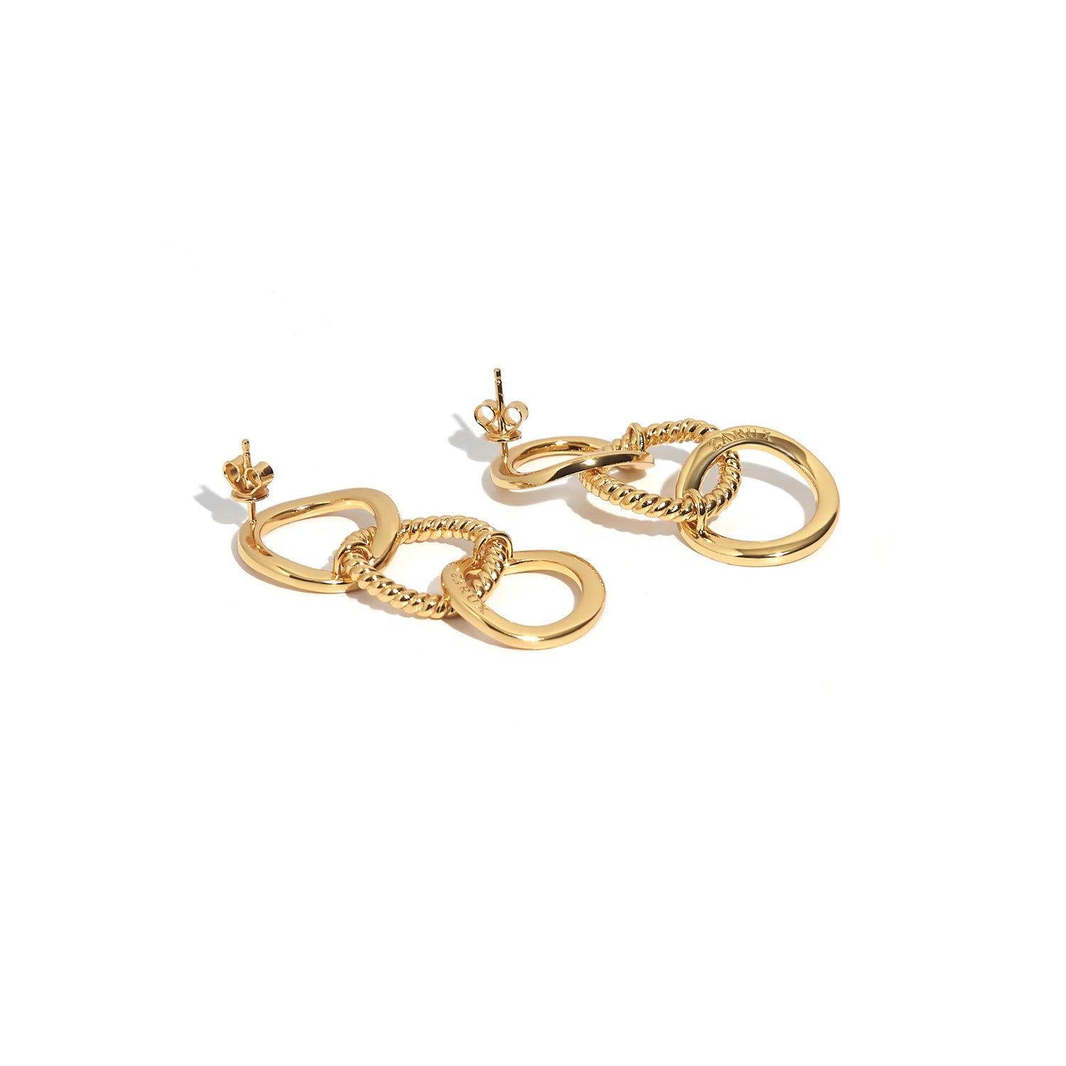 ZARUX - 20k Yellow Gold Vermeil Earrings