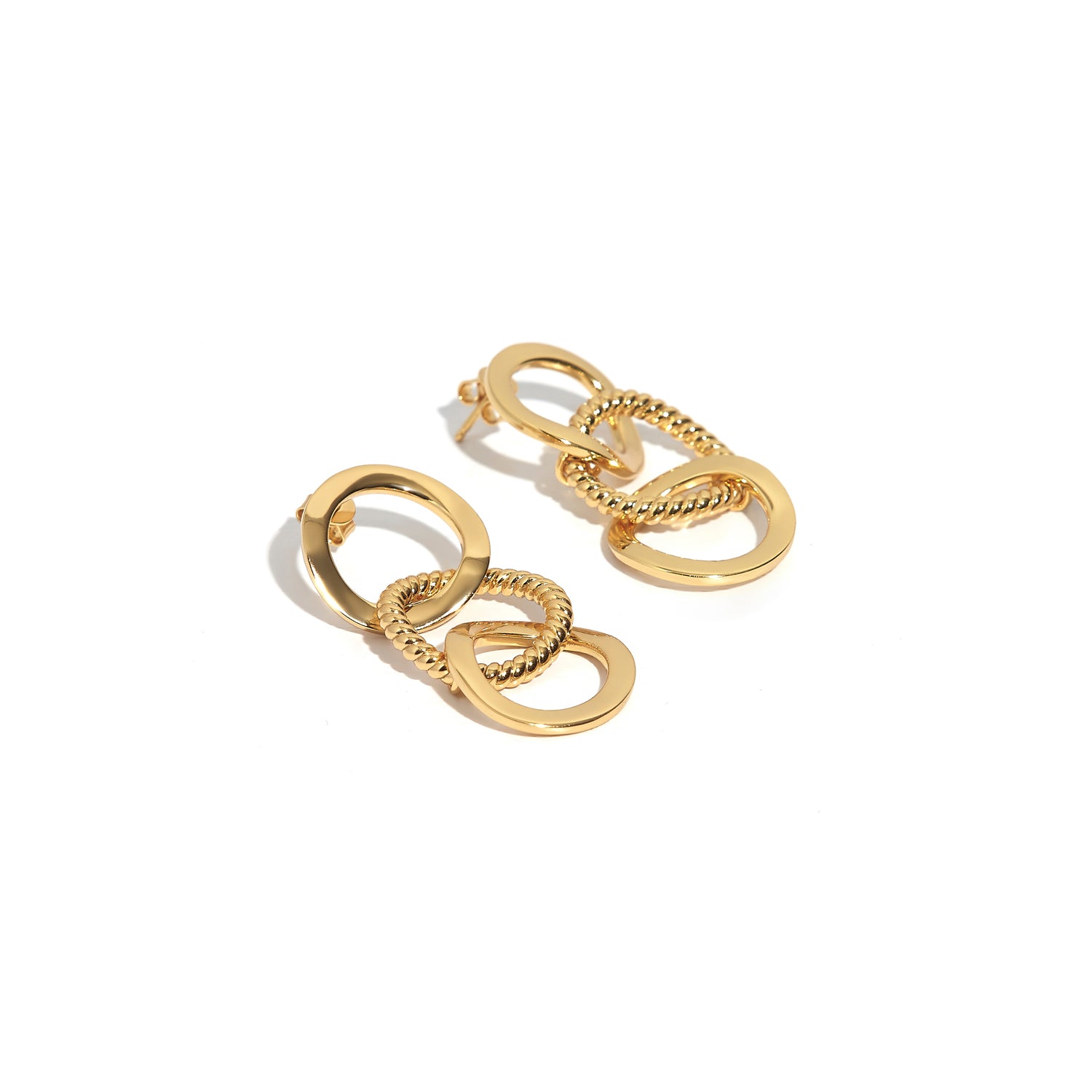 ZARUX - 20k Yellow Gold Vermeil Earrings