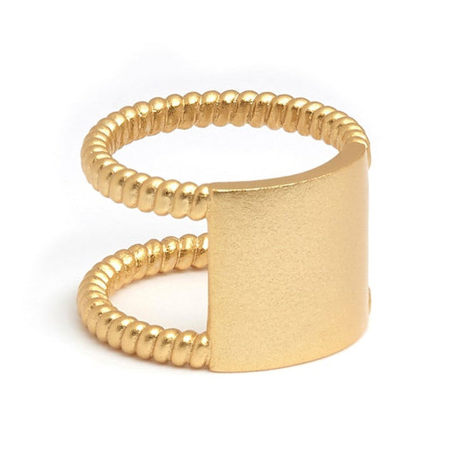 ZARUX - 20k Yellow Gold Vermeil Ring