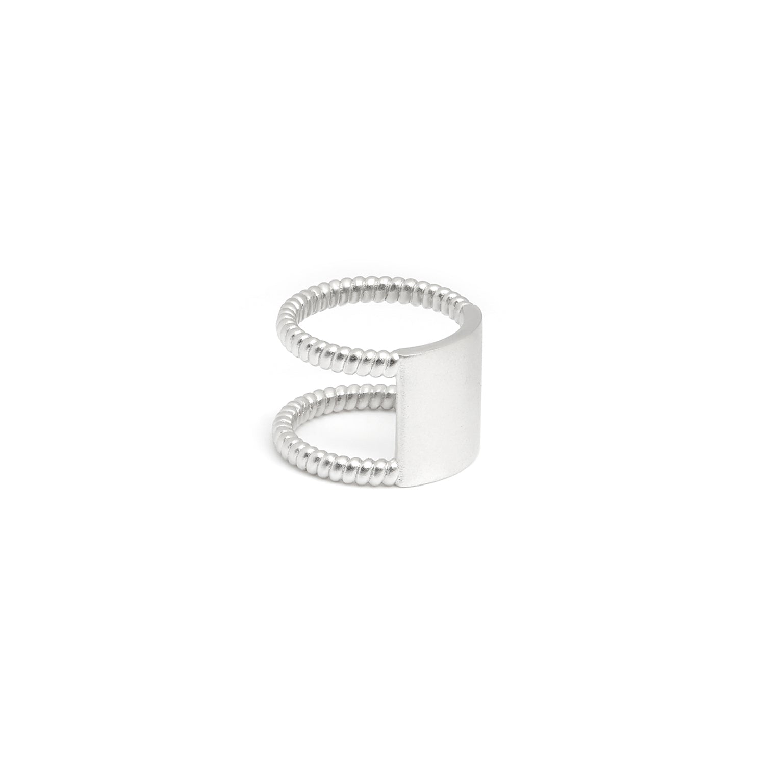 ZARUX - 18k White Gold Vermeil Ring