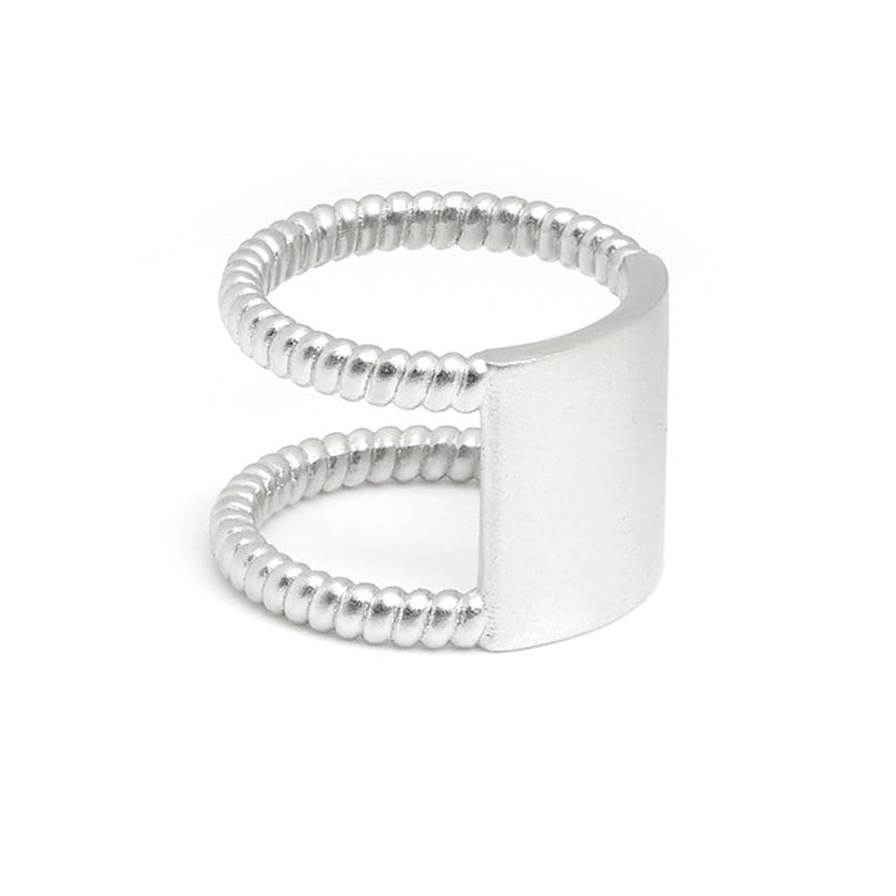 ZARUX - 18k White Gold Vermeil Ring