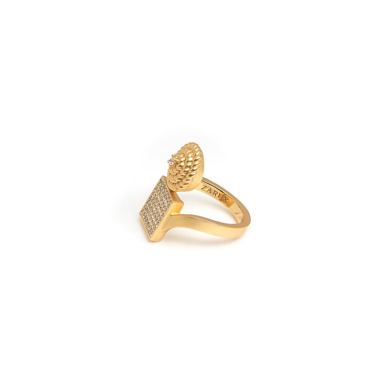 ZARUX - 20k Yellow Gold Vermeil Ring