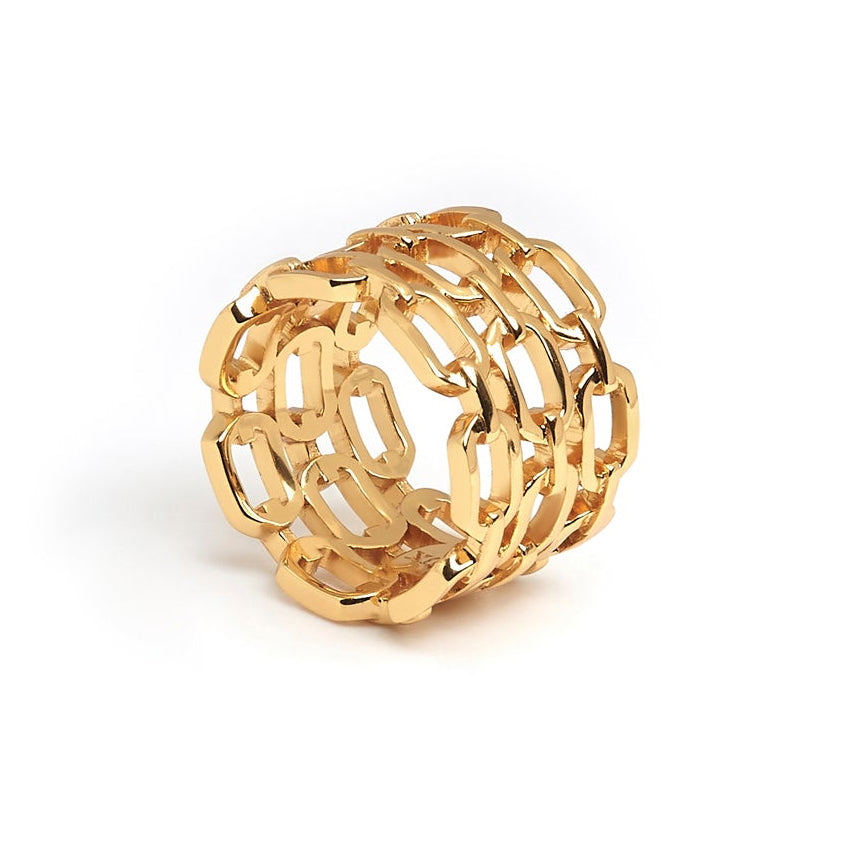 ZARUX - 20k Yellow Gold Vermeil Ring