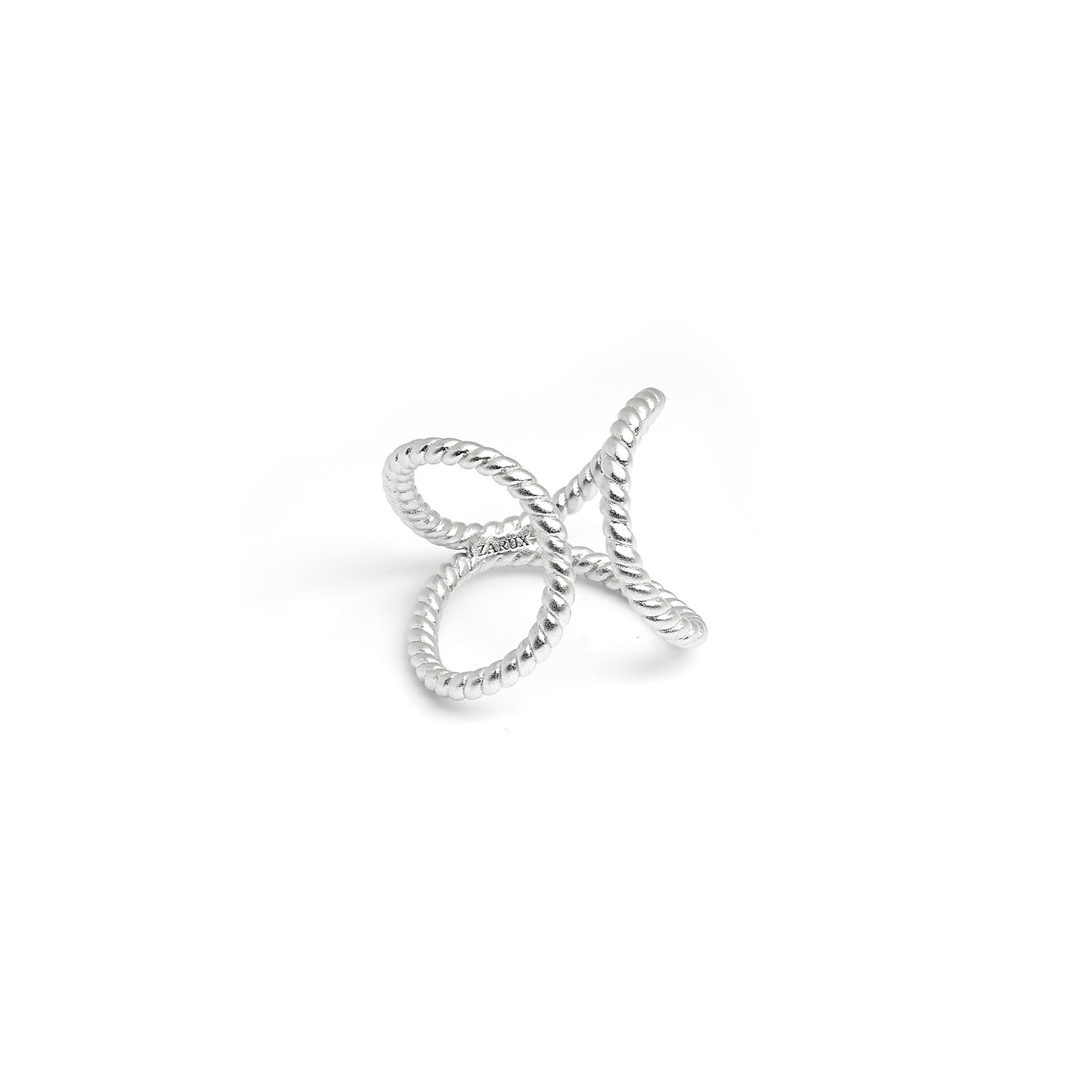 ZARUX - 18k White Gold Vermeil Ring