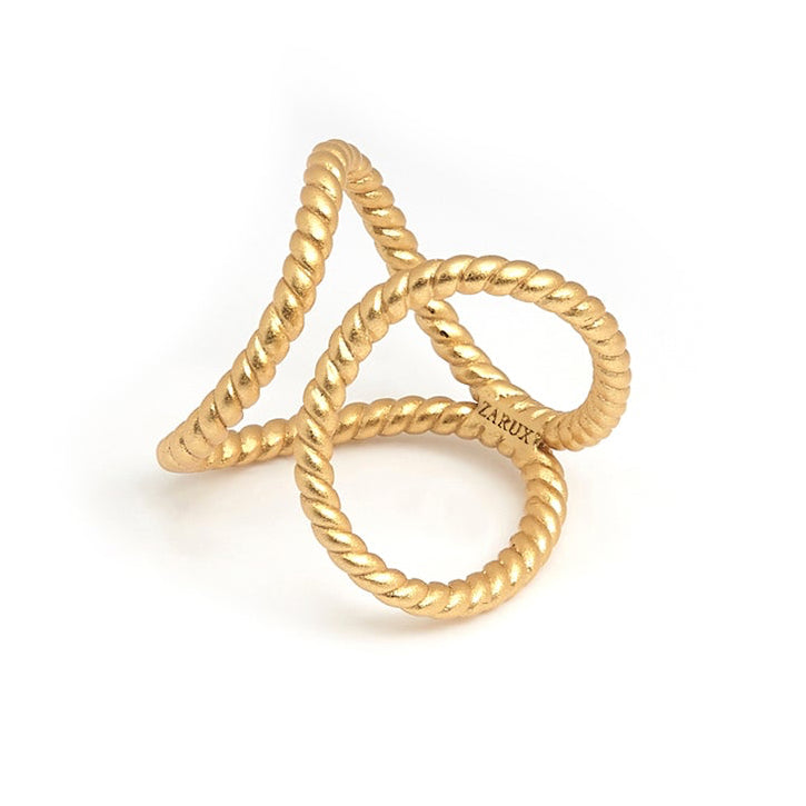 ZARUX - 20k Yellow Gold Vermeil Ring