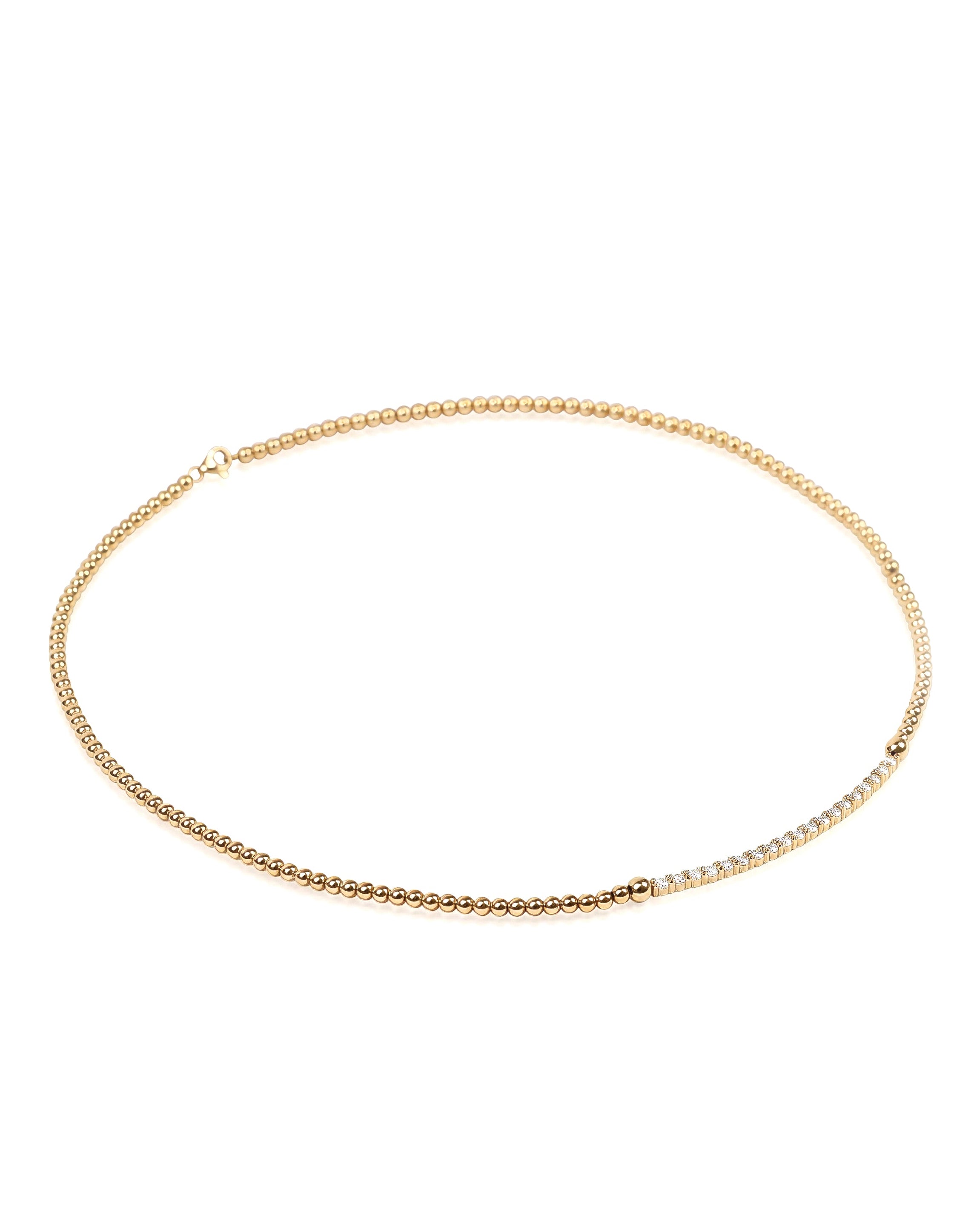 ArcRadiant Diamond Necklace