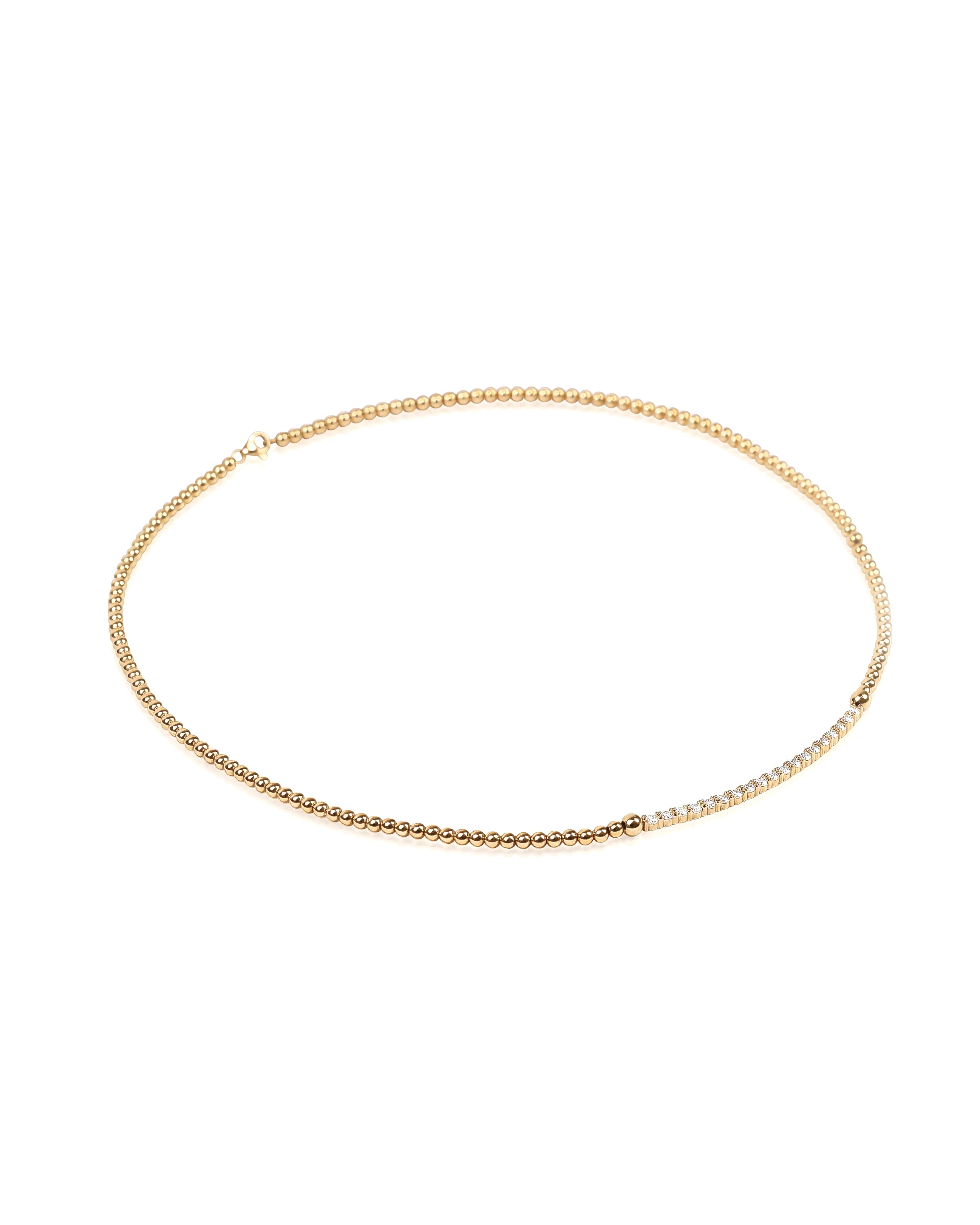 ArcRadiant Diamond Necklace