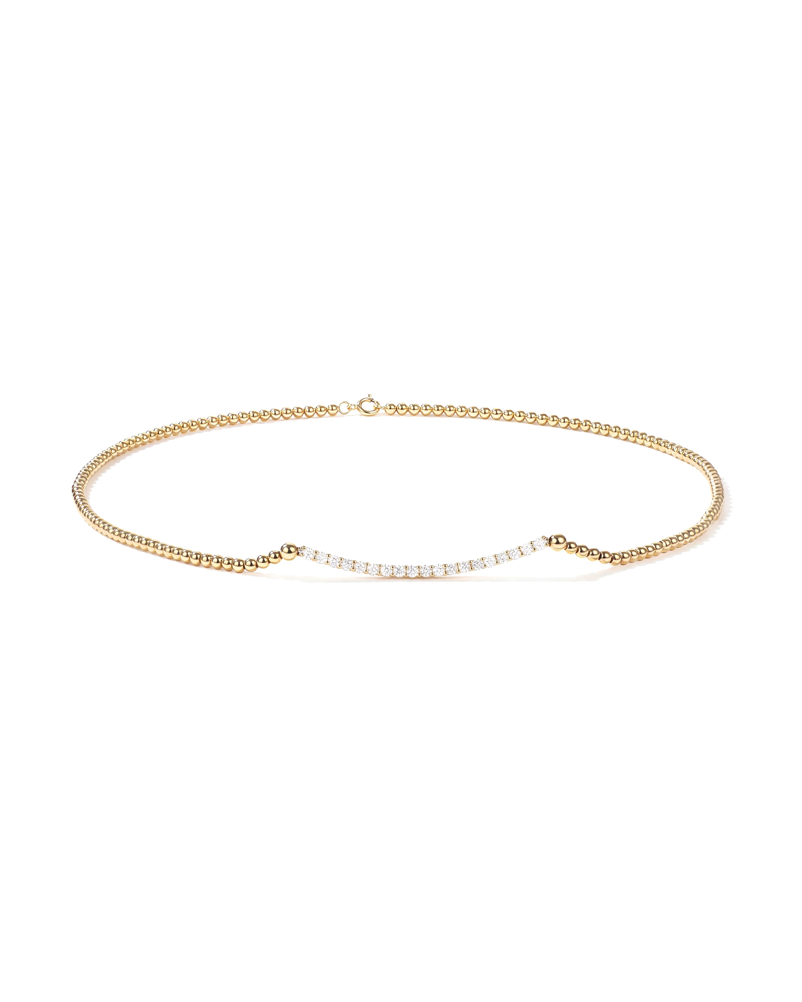 ArcRadiant Diamond Necklace