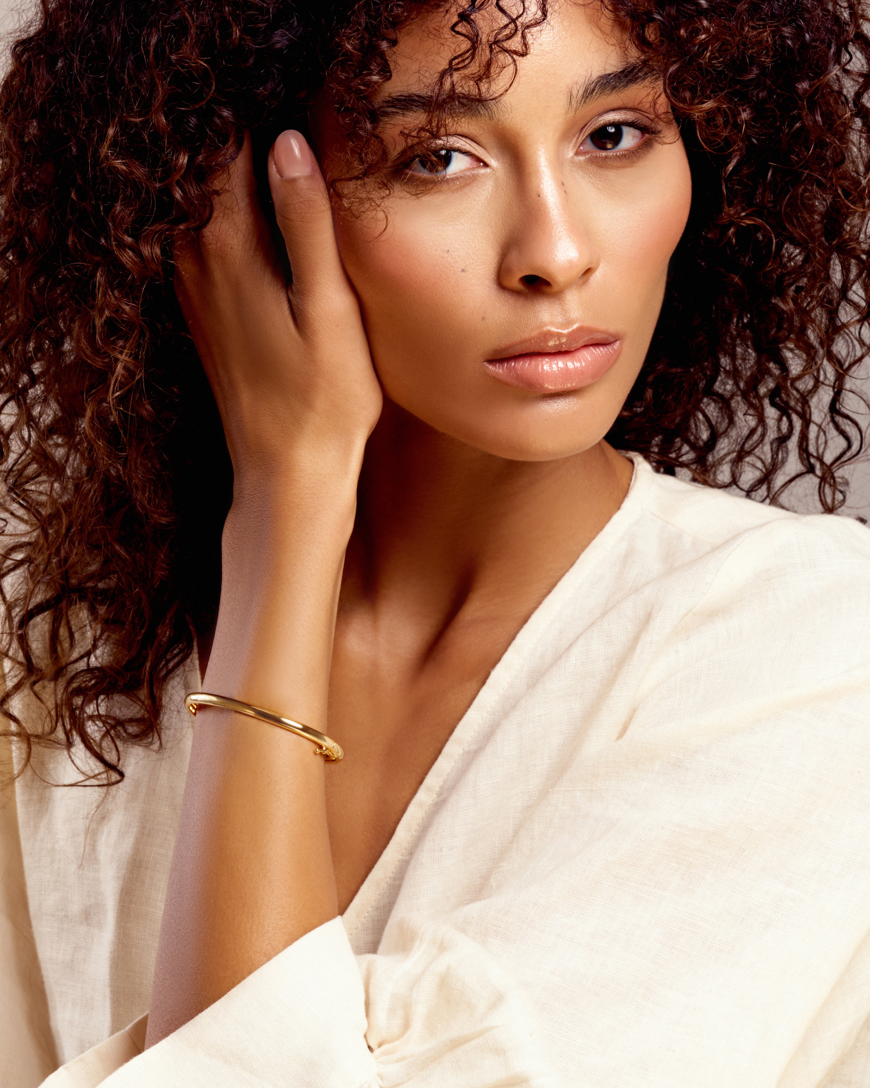 Lumière Gold Bangle