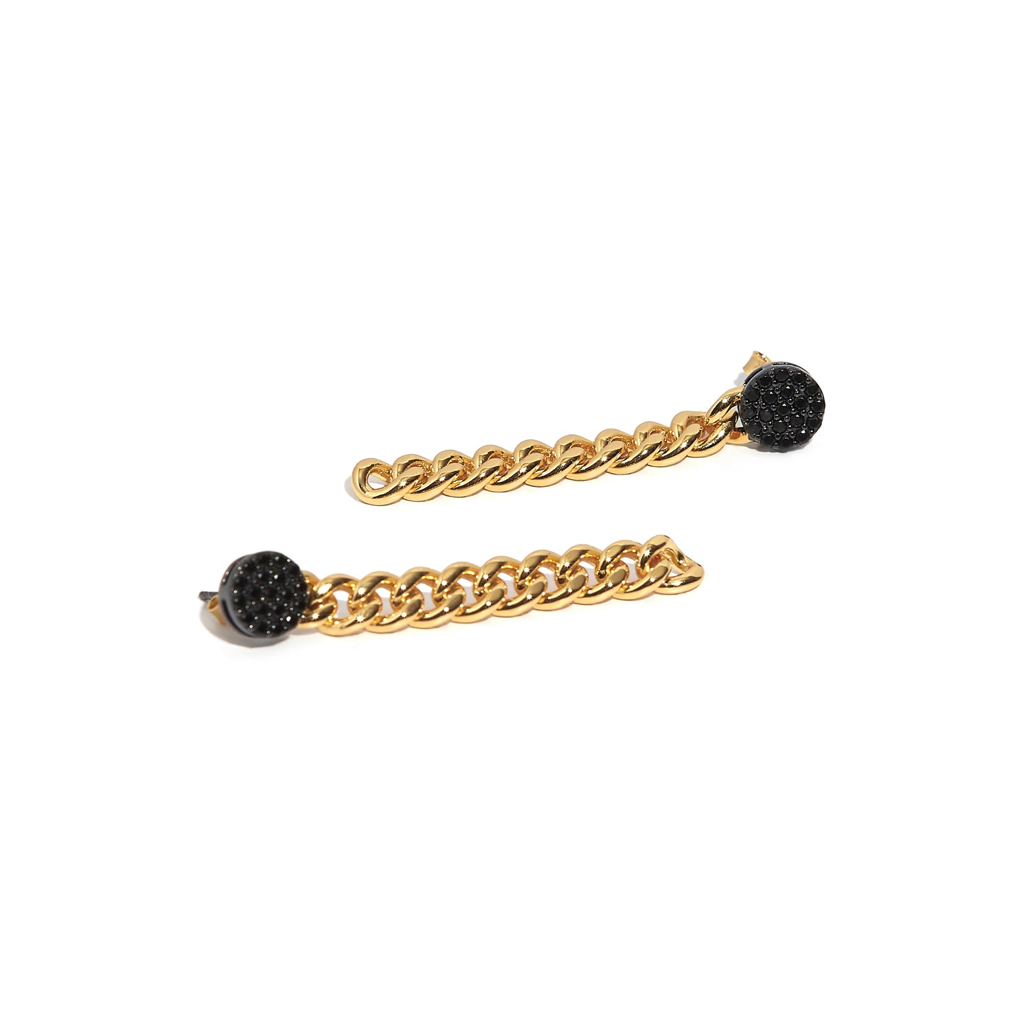 ZARUX - Black Onyx Drop Earrings