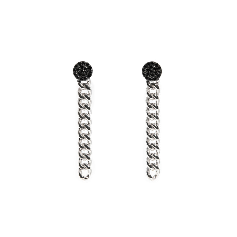 ZARUX - Black Onyx Drop Earrings