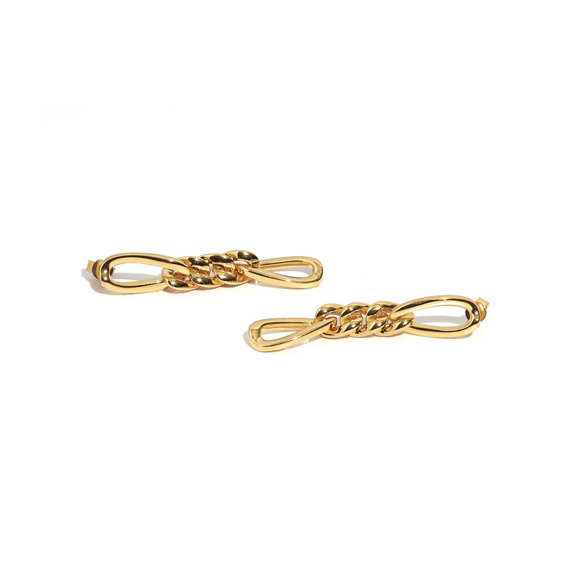 ZARUX - 20k Yellow Gold Vermeil Drop Earrings