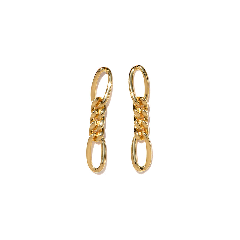 ZARUX - 20k Yellow Gold Vermeil Drop Earrings