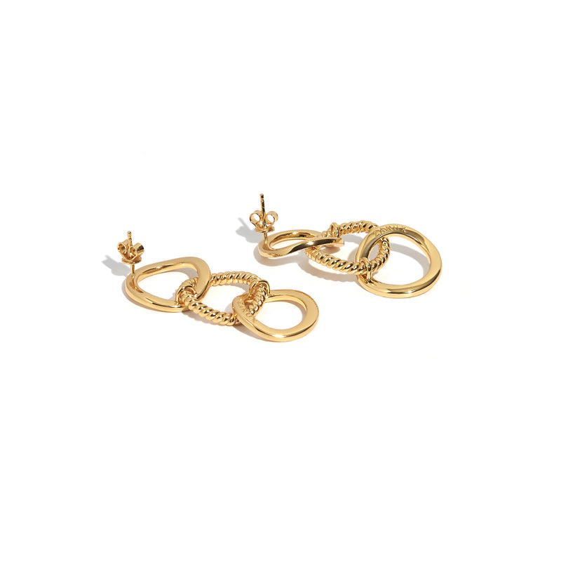 ZARUX - 20k Yellow Gold Vermeil Earrings