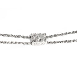 ZARUX - 18k White Gold Vermeil Necklace
