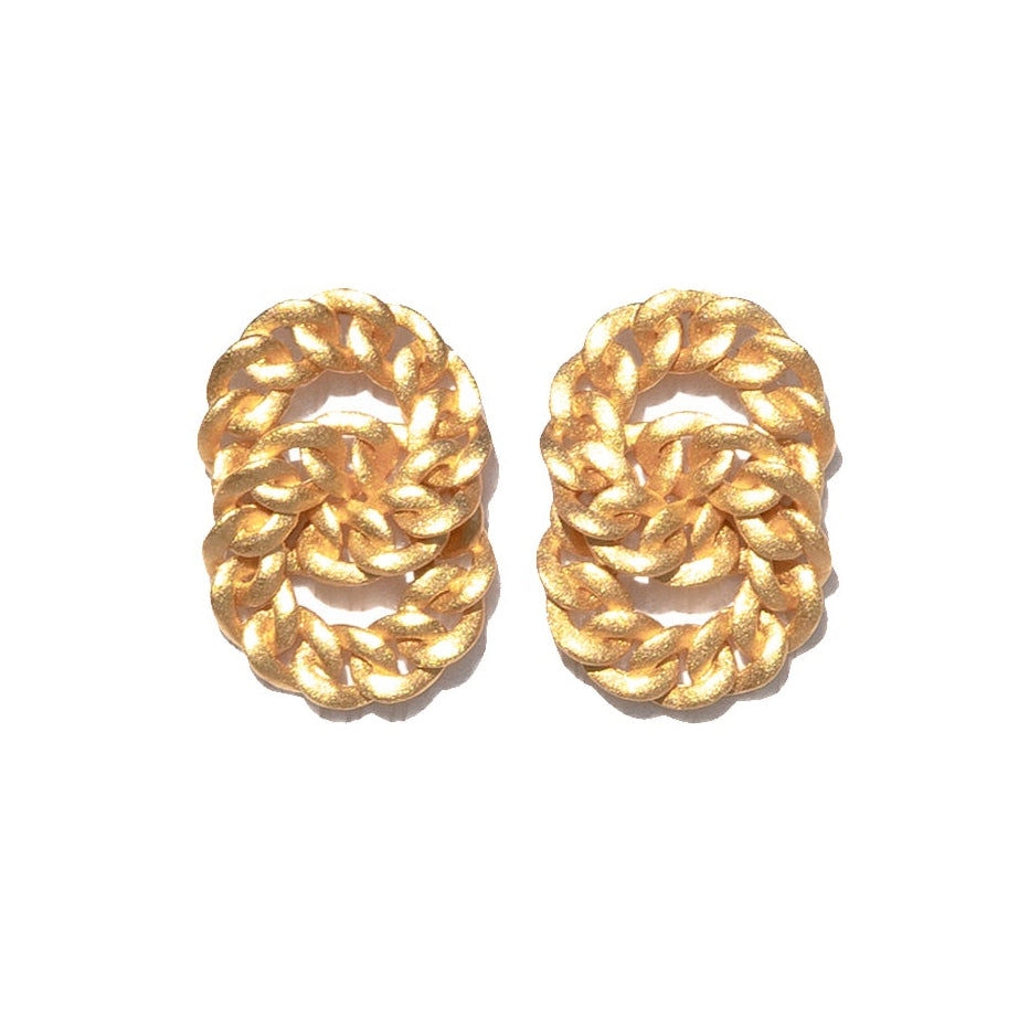 ZARUX - 20k Yellow Gold Vermeil Earrings