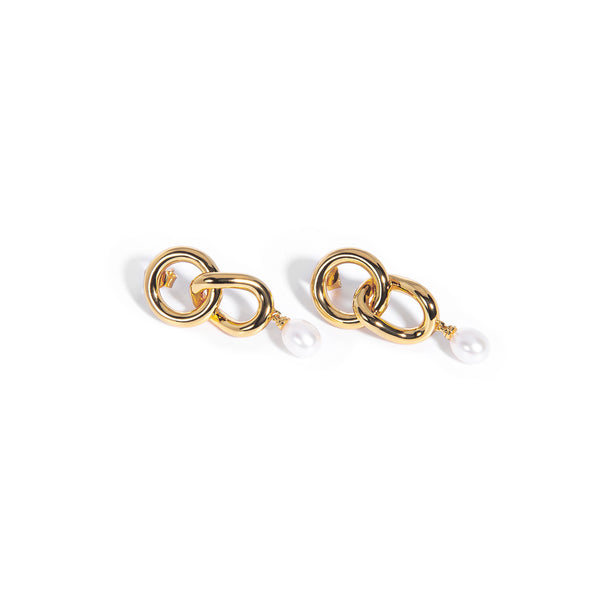 ZARUX - 20k Yellow Gold Vermeil Earrings