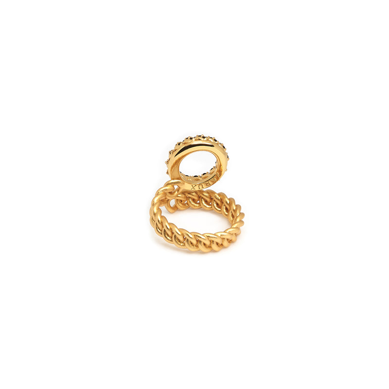 ZARUX - 20k Yellow Gold Vermeil Ring