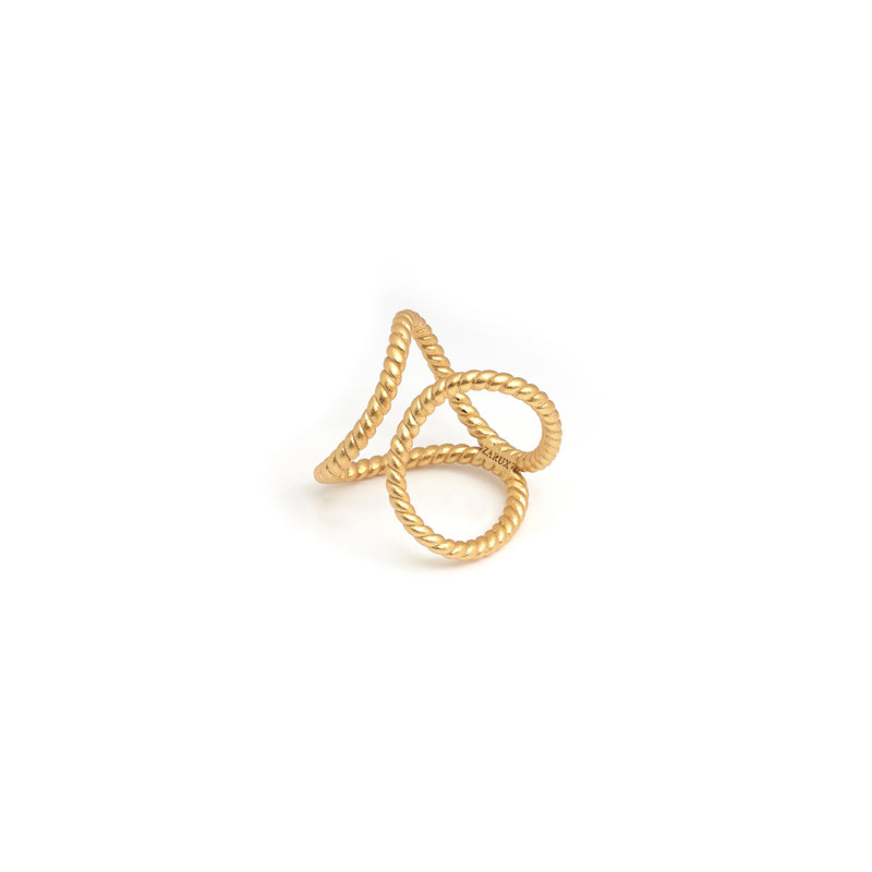 ZARUX - 20k Yellow Gold Vermeil Ring