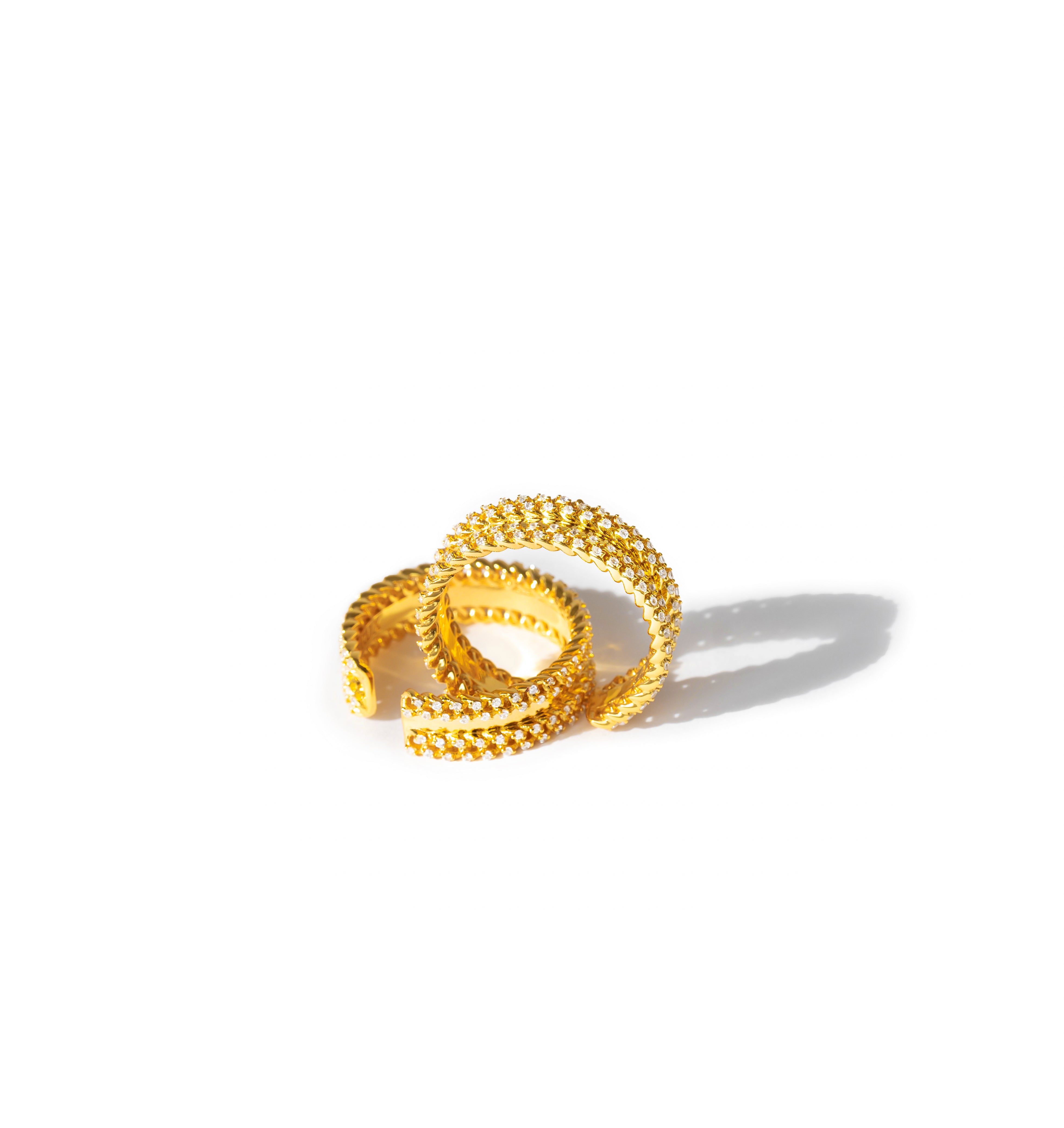 Modern Big Ear Cuff