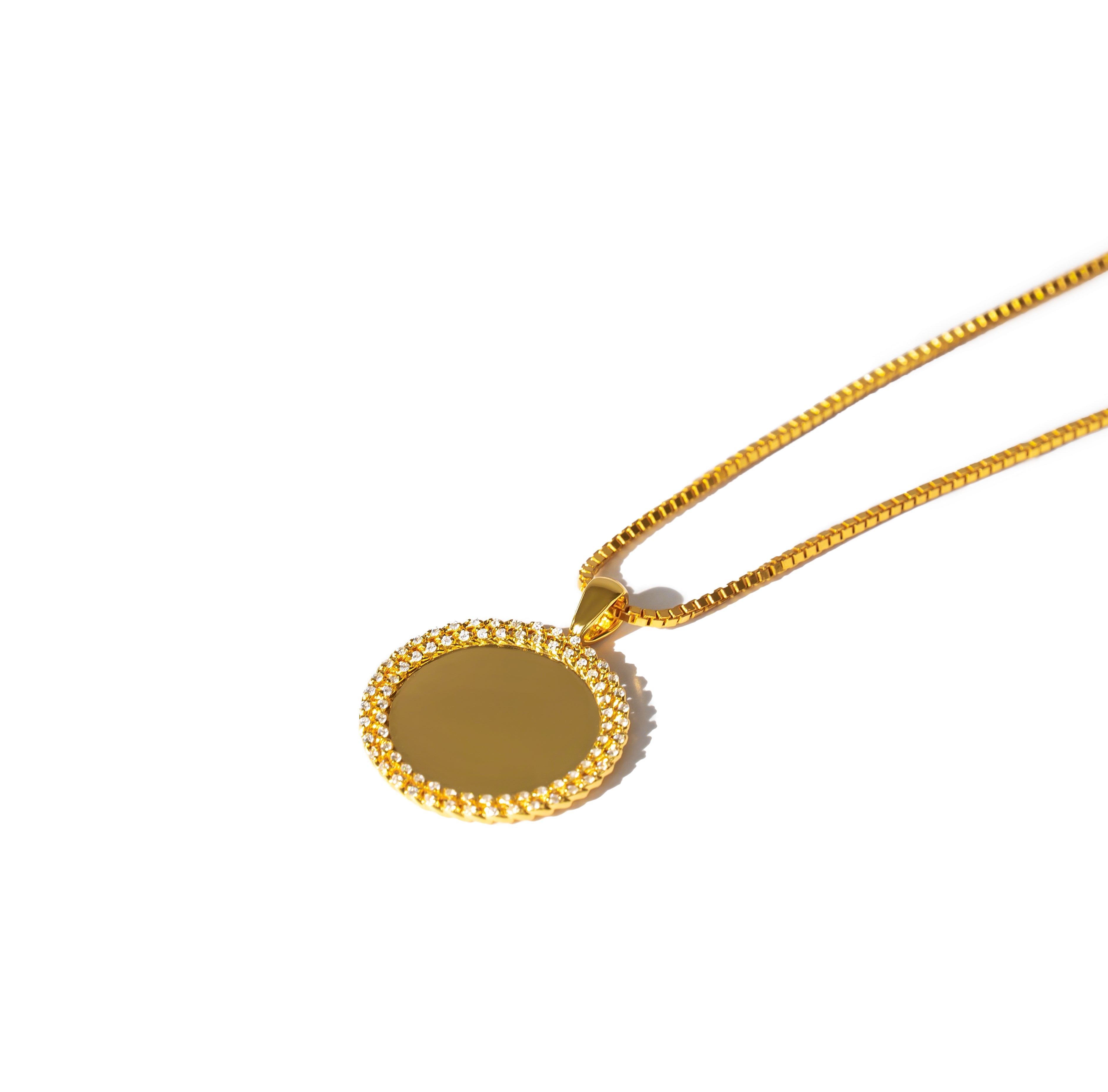 Medium Side Braid necklace